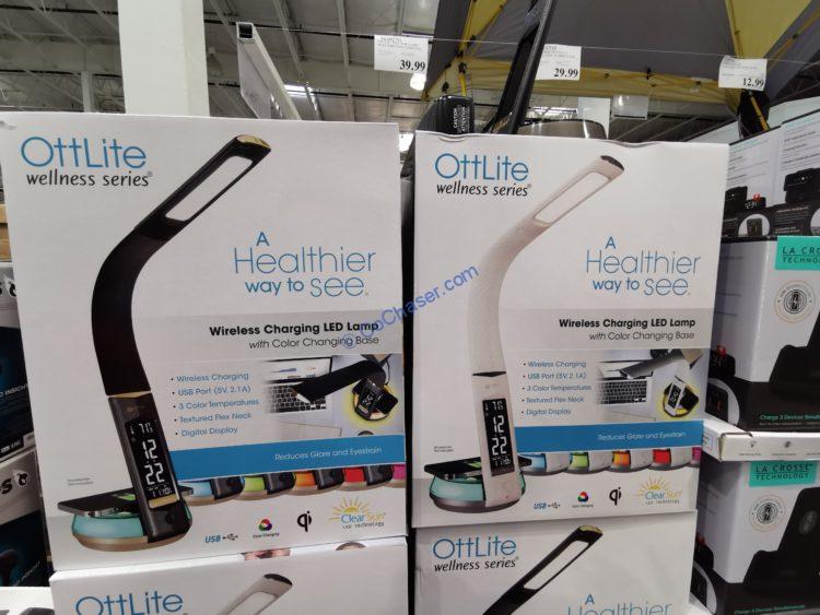 Costco1649270OTTLITE LEDDeskLampwithWirelessCharging1 CostcoChaser