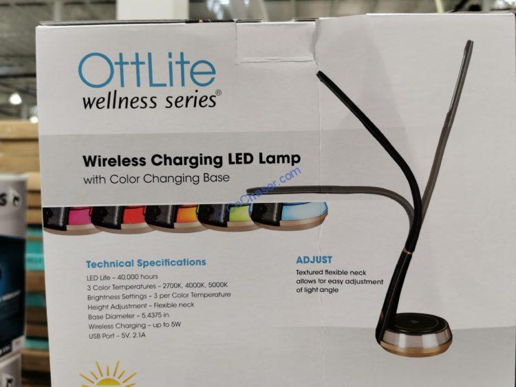 Costco1649270OTTLITE LEDDeskLampwithWirelessCharging8 CostcoChaser