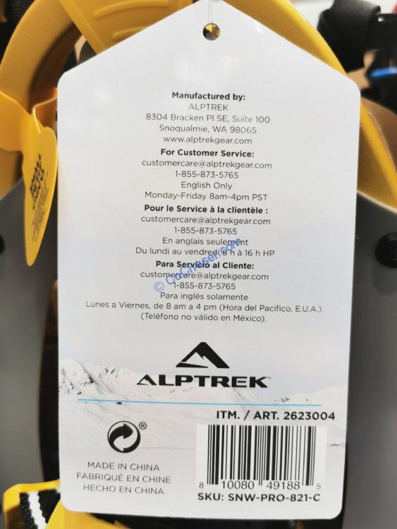 Costco2623004CascadeMountainAlptrekSnowshoeKitbar CostcoChaser