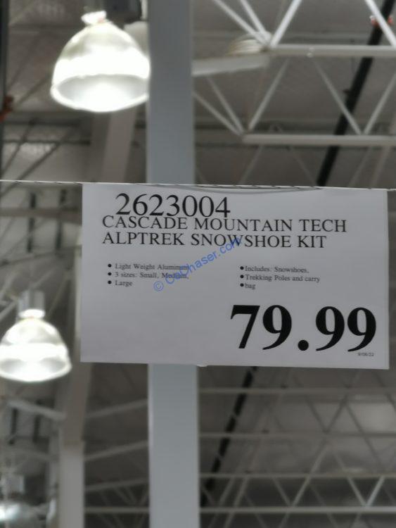 Costco2623004CascadeMountainAlptrekSnowshoeKittag CostcoChaser