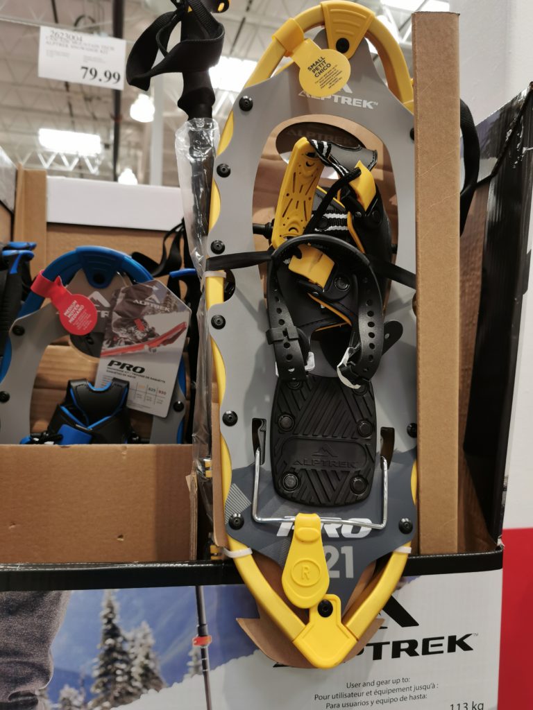 Cascade Mountain Alptrek Snowshoe Kit CostcoChaser