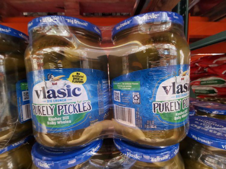 VLASIC Kosher Dill Baby Whole Pickles 2/32 OZ Jars