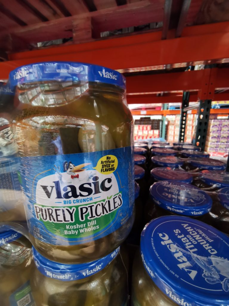 Costco1452520VLASICKosherDillBabyWholePickles1 CostcoChaser