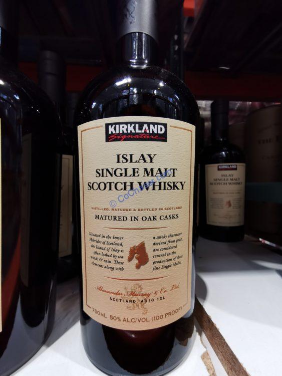 Kirkland Signature Islay Single Malt Scotland Whisky 750ML
