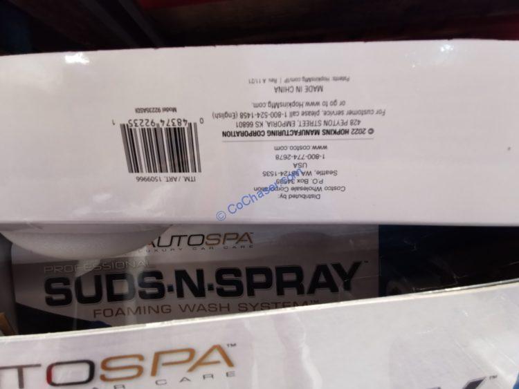 Costco1509966AutoSpaSudsNSprayFoamingWashSystembar CostcoChaser