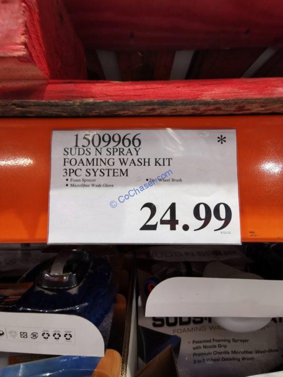 Costco1509966AutoSpaSudsNSprayFoamingWashSystemtag CostcoChaser