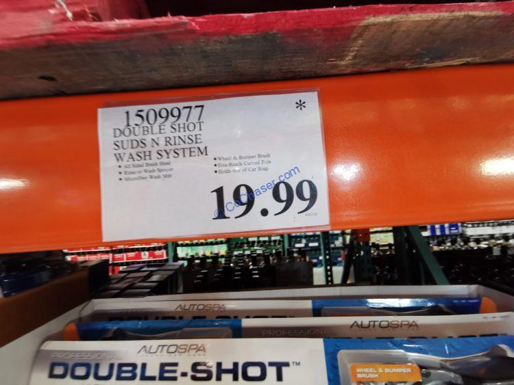 Costco1509977AutoSpaDoubleShotUltimateCarWashSystemtag