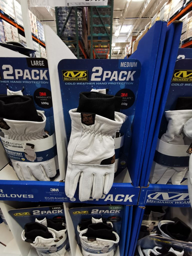 Mechanix Wear Leather Winter Work Glove 2PK CostcoChaser