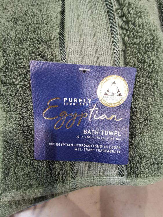 Purely Indulgent Egyptian Cotton Bath Towel CostcoChaser