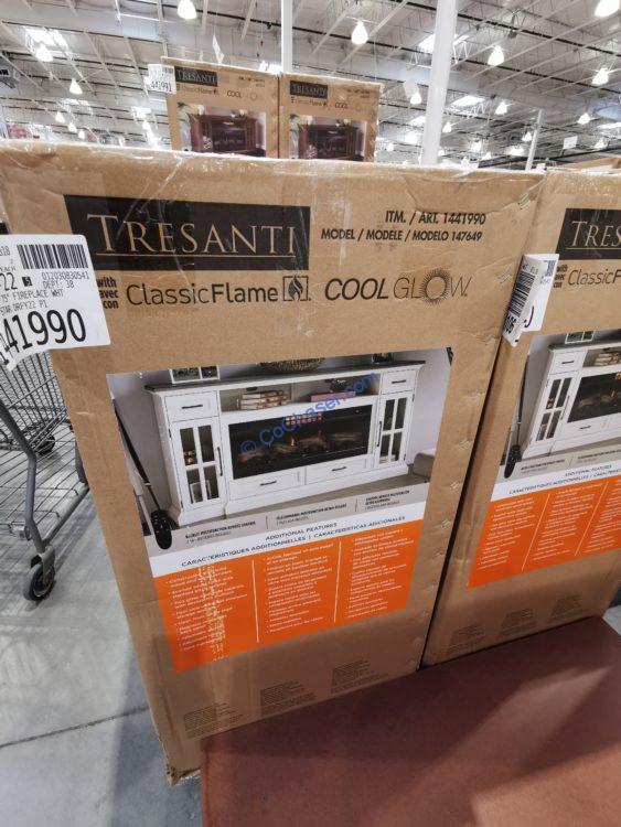 Cosco1441990TresantiClassicFlameCoolGlow2in1ElectricFireplace