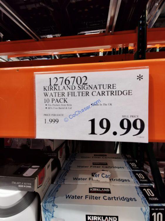Kirkland Signature Water Filter Cartridge 10 Pack CostcoChaser