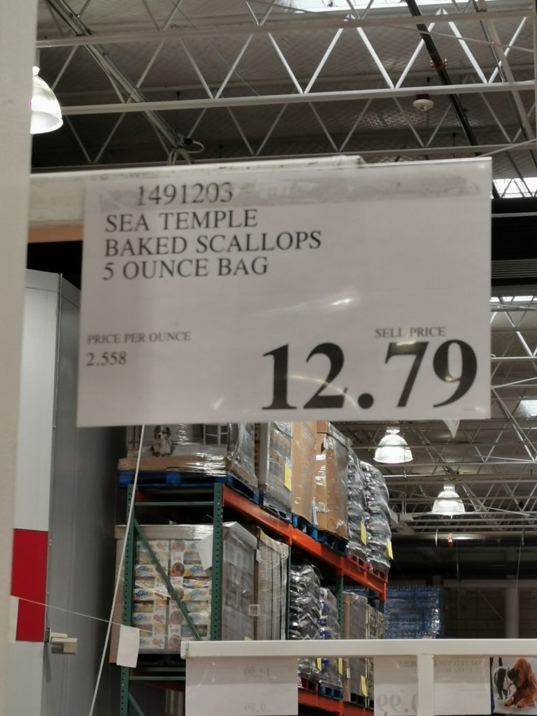 Costco1491203SeaTempleSnacksBakedScallopstag CostcoChaser