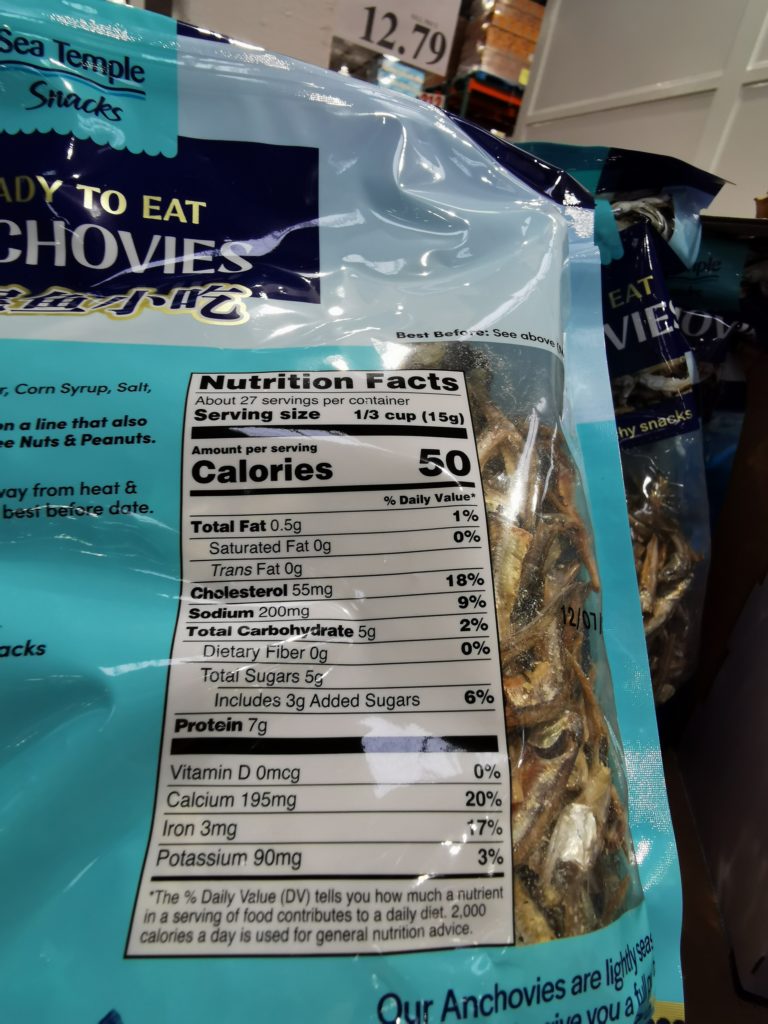 Costco1582588SeaTempleDriedAnchovieschart1 CostcoChaser