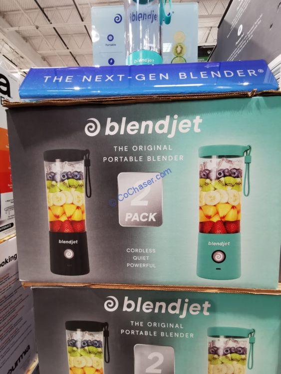 BlendJet 2 Portable Blender, 2-Pack Black and Mint