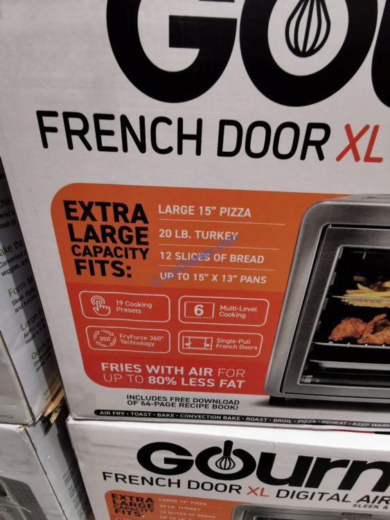 Costco3234400GourmiaXLDigitalAirFryerToasterOvenwithSingle