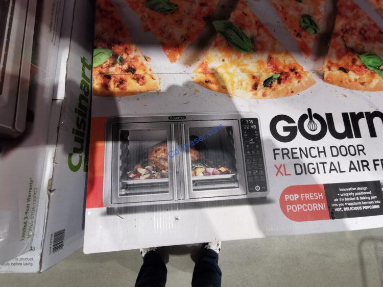 Costco3234400GourmiaXLDigitalAirFryerToasterOvenwithSinglePullFrenchDoors2