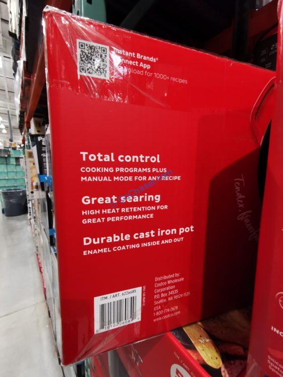 Costco6226685InstantPrecision6QuartCastIronDutchOven5