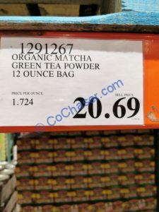 Costco-1291267-Sencha-Organic-Match- Green-Tea-Powder-tag