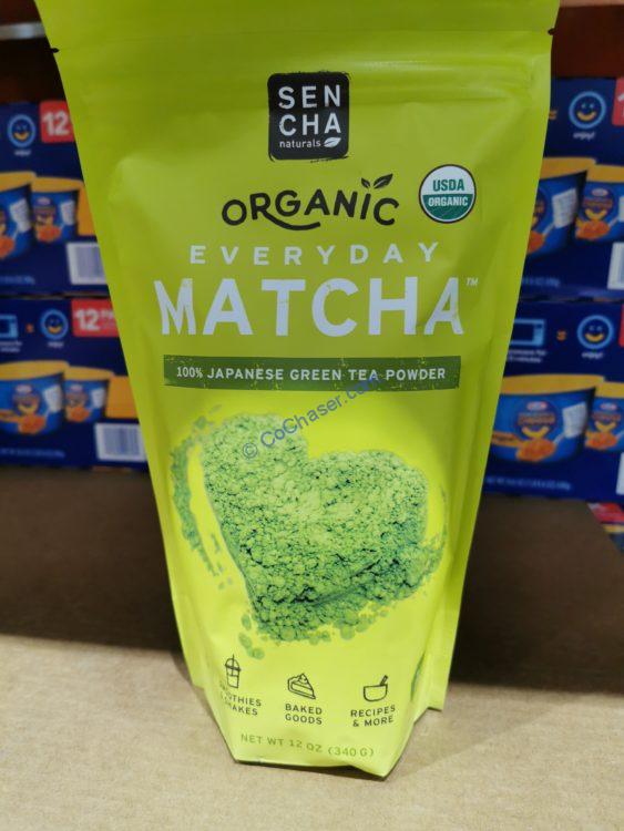 Sencha Organic Matcha Green Tea Powder 12 Ounce Bag