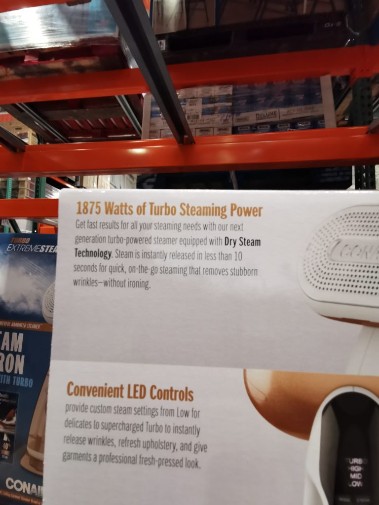 Costco1543452ConairTurboExtremeHandHeldSteamer3 CostcoChaser