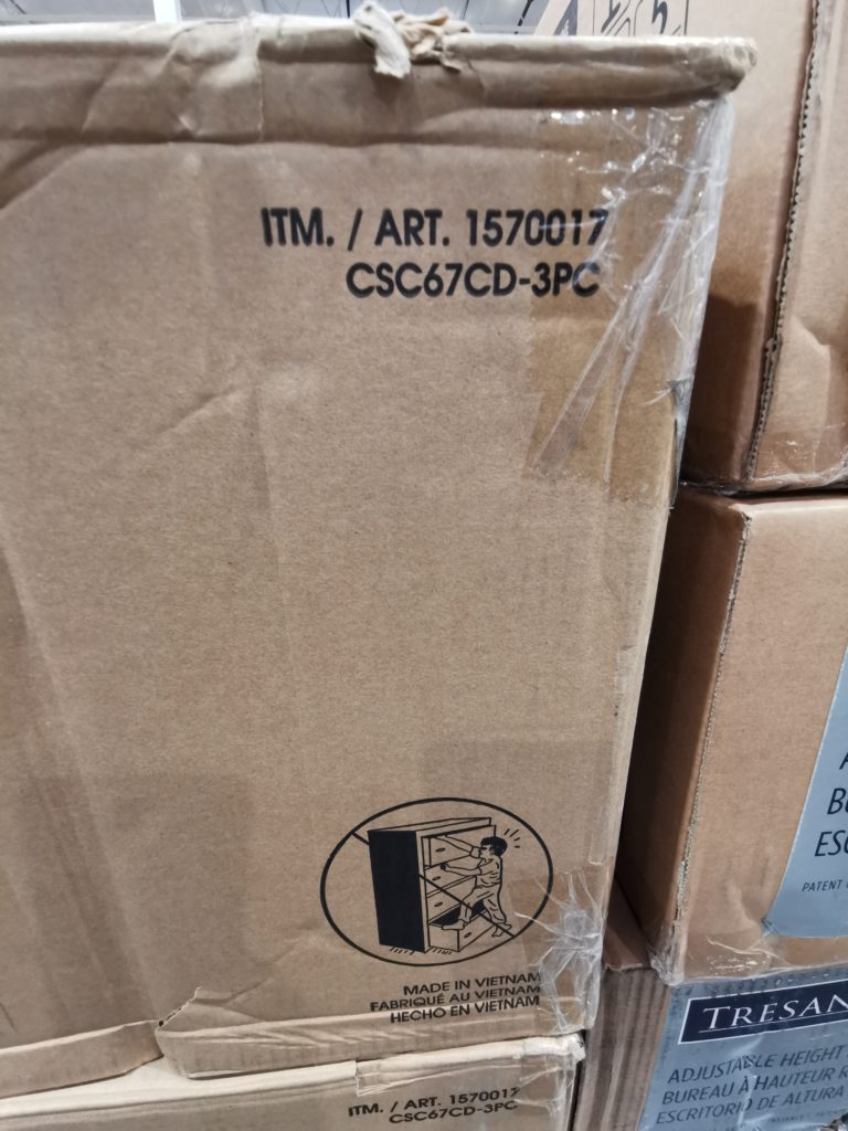 Costco1570017BaysideFurnishingsHarrisonCornerDeskwithLiftcode