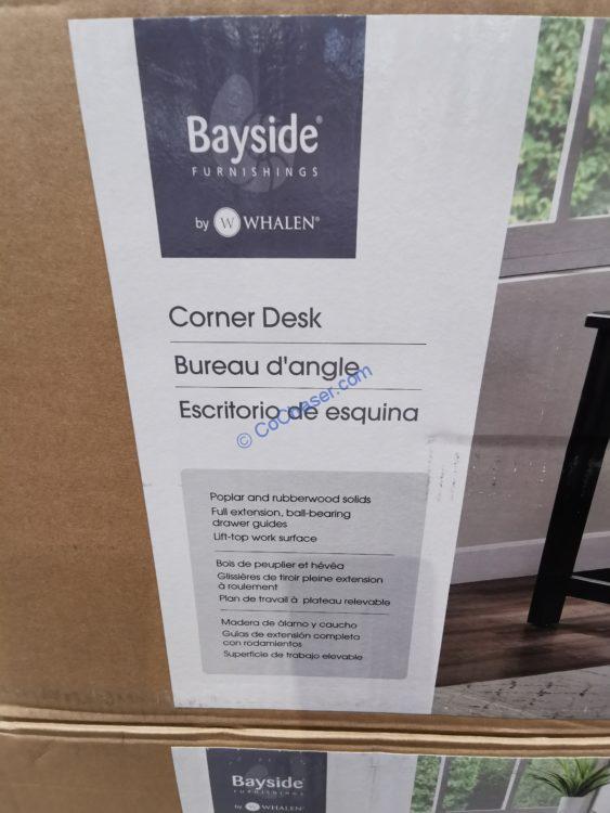 Costco1570017BaysideFurnishingsHarrisonCornerDeskwithLiftspec