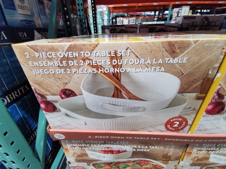 Overandback Oven to Table Set 2Piece CostcoChaser