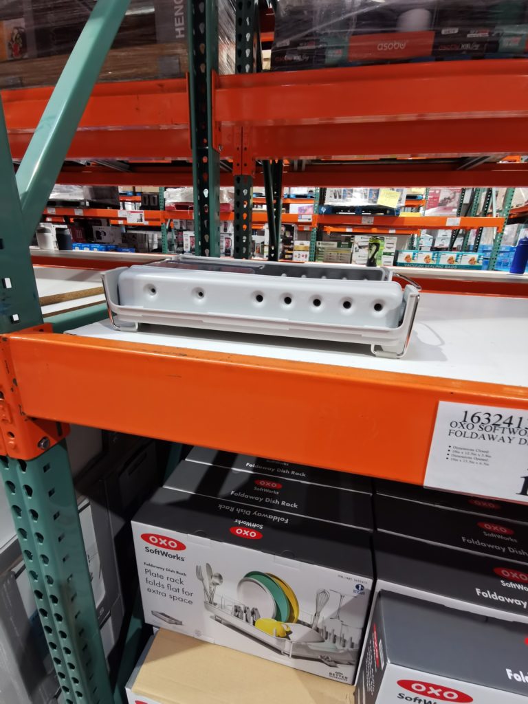 OXO Softworks Foldaway Dish Rack CostcoChaser