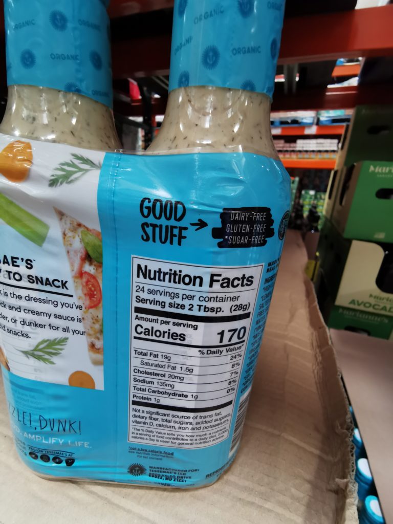 Costco1634370TessemaesPantryClassicRanchchart CostcoChaser