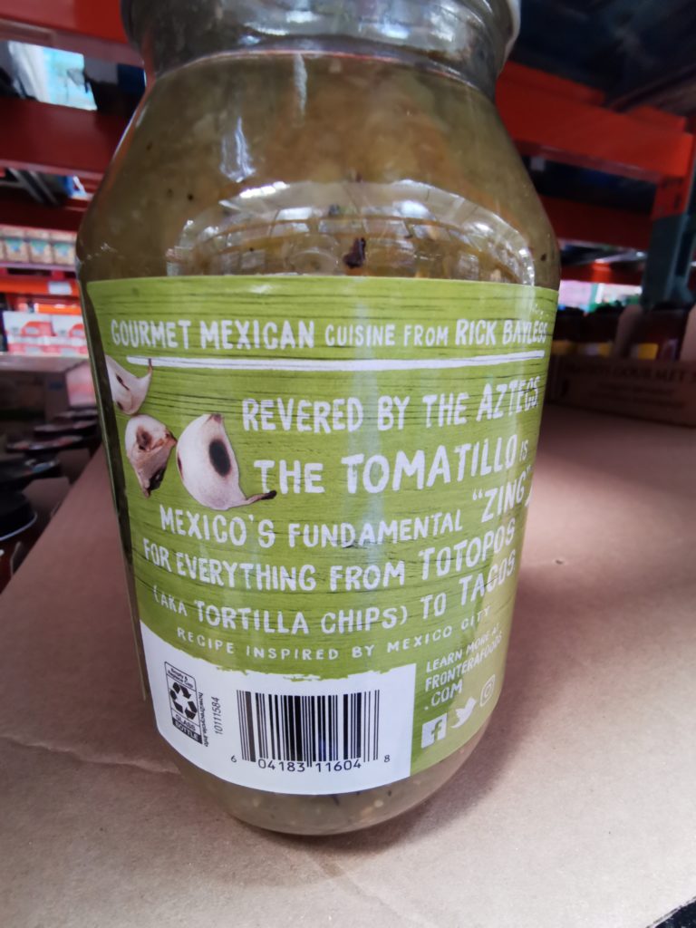 Costco1644895FronteraTomatilloSalsa1 CostcoChaser