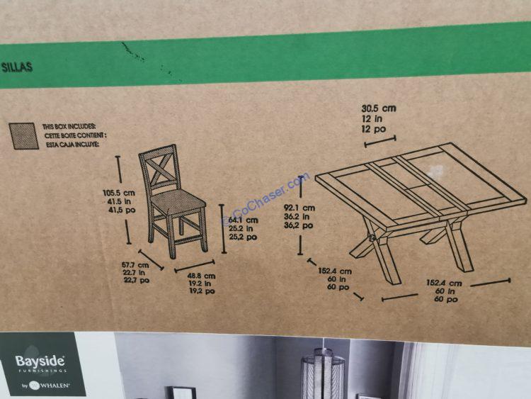 Costco1646086BaysideFurnishingsLangston9PieceCounterHeight