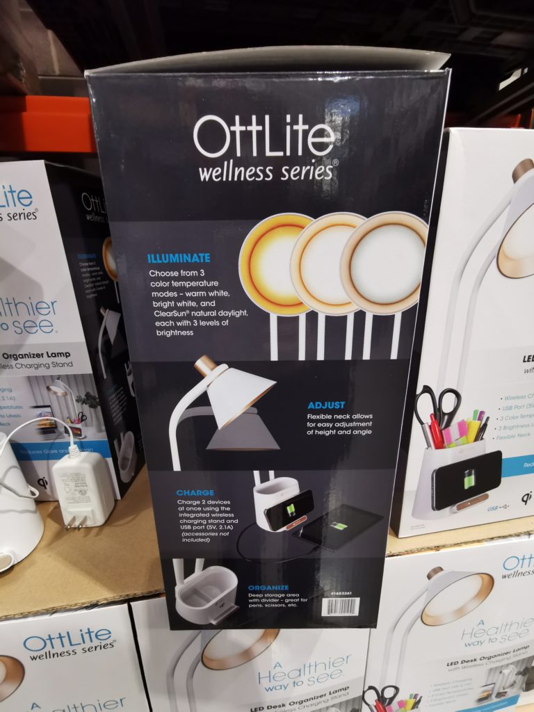 Costco1653261OttliteWirelessChargingDeskLampwithStorage7