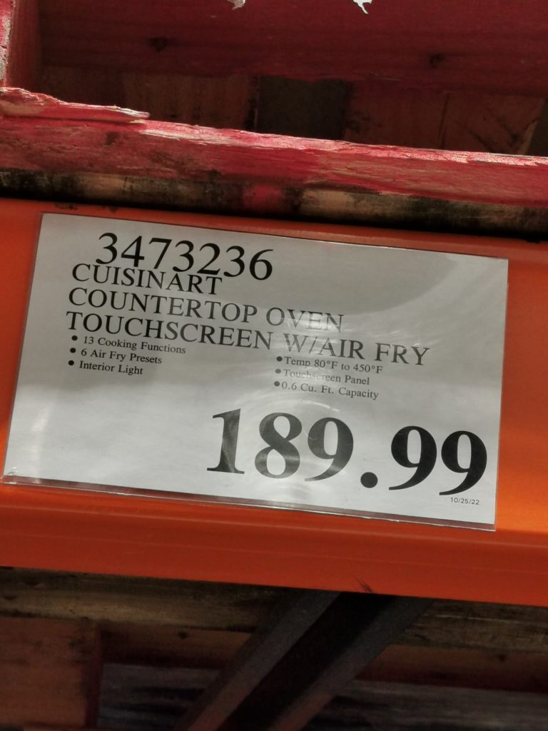 Costco3473236CuisinartDigitalAirfryerToasterOventag CostcoChaser