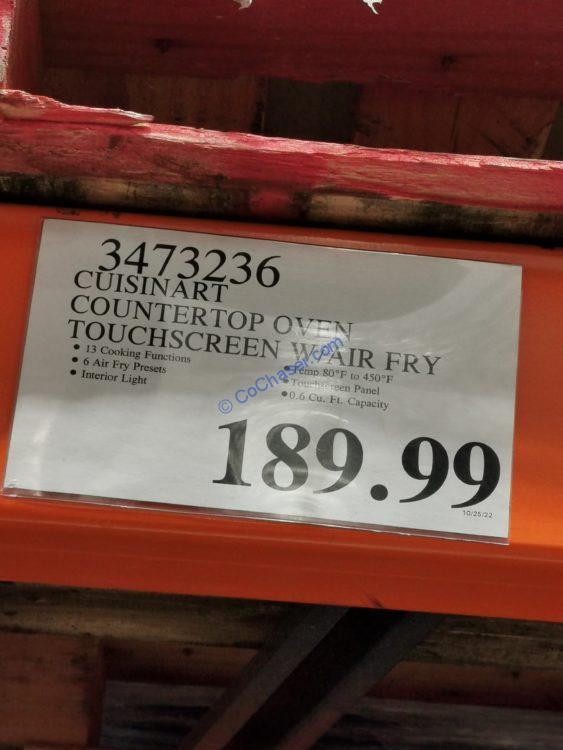 Costco3473236CuisinartDigitalAirfryerToasterOventag CostcoChaser