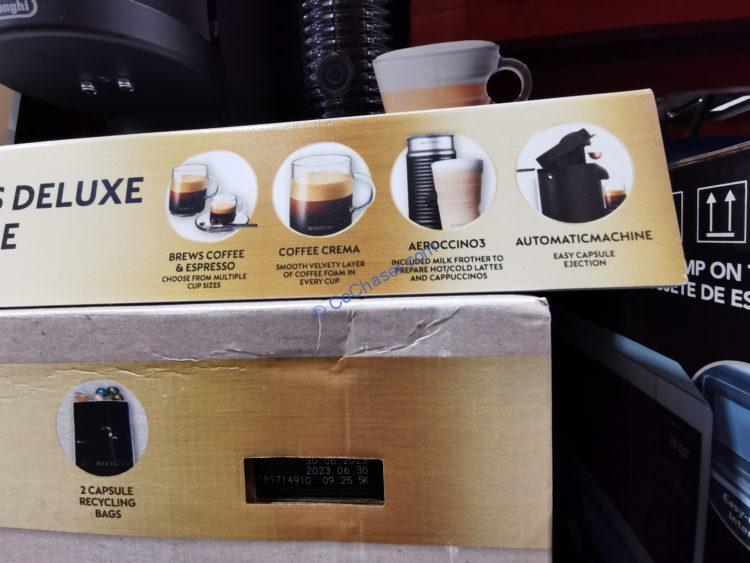 Nespresso Vertuo Plus Coffee and Espresso Single Serve Maker, Model