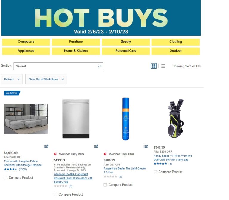 Costco Online Hot Buys February 2023 CostcoChaser