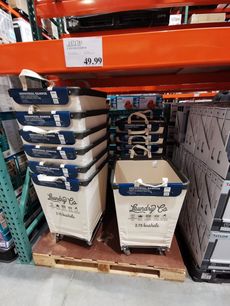 Costco1371781LaundryCoIndustrialLaundryHamperall CostcoChaser
