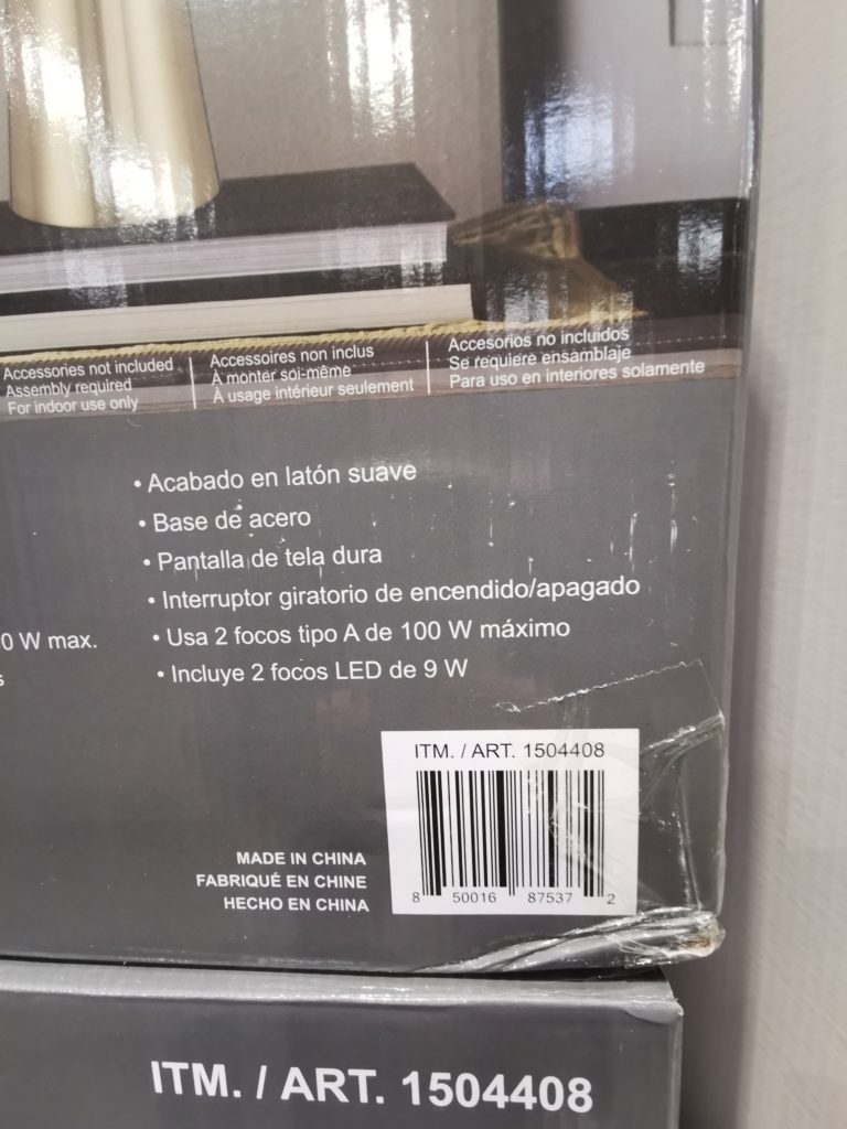 Costco1504408BridgeportDesignsAustinTableLampbar CostcoChaser