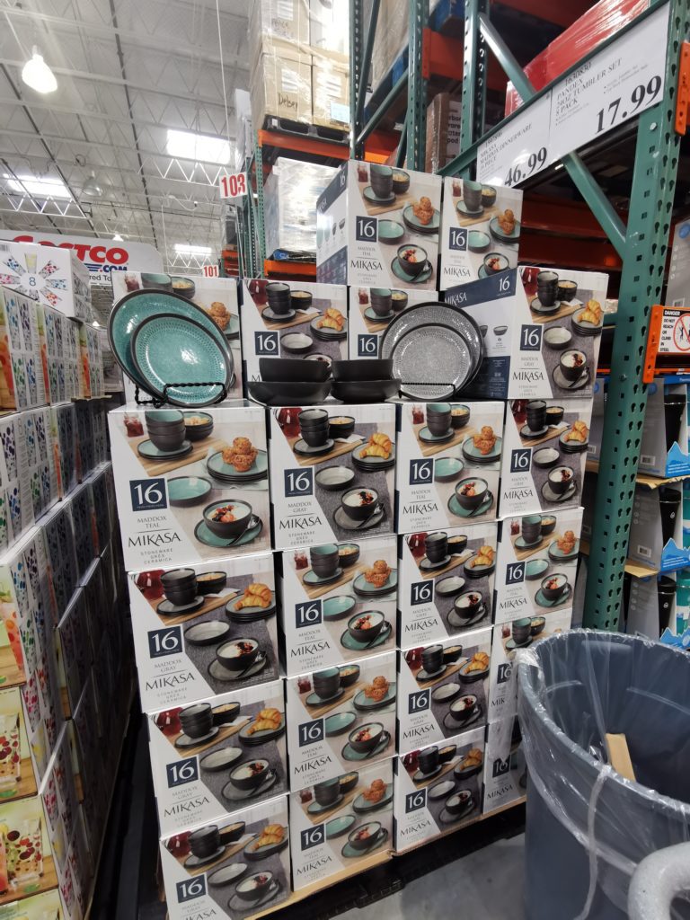 Costco1597896MikasaMaddoxDinnerwareSetall CostcoChaser
