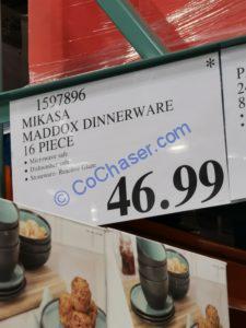 Costco-1597896-Mikasa-Maddox-Dinnerware-Set-tag