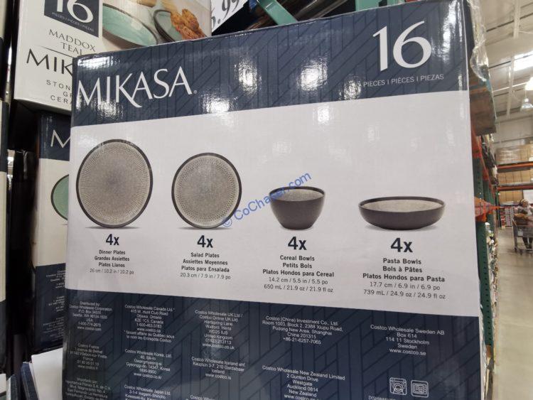 Mikasa Maddox Dinnerware Set 16piece CostcoChaser