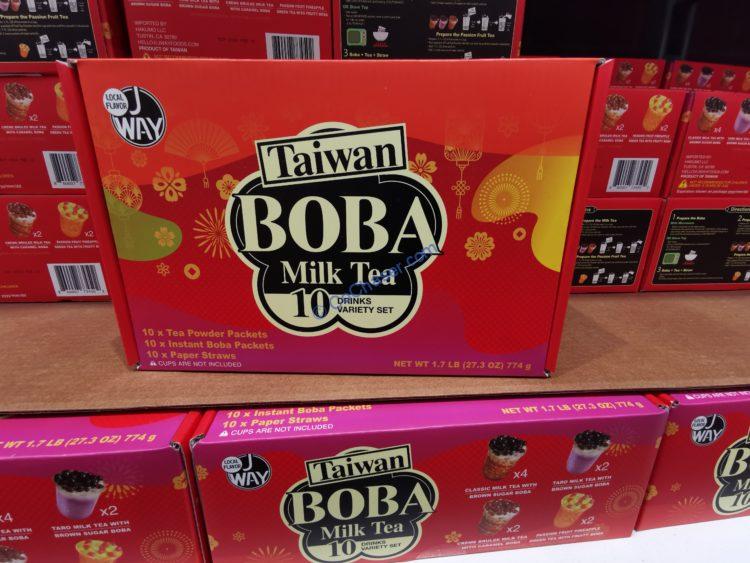 J Way BOBA Tea Set 10 Pack