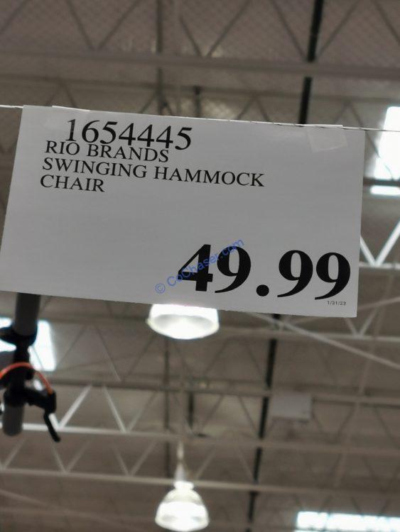 Rio Brands Swinging Hammock Chair CostcoChaser