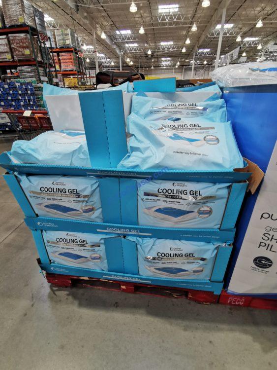 Comfort Revolution Cooling Gel Memory Foam Pillow CostcoChaser