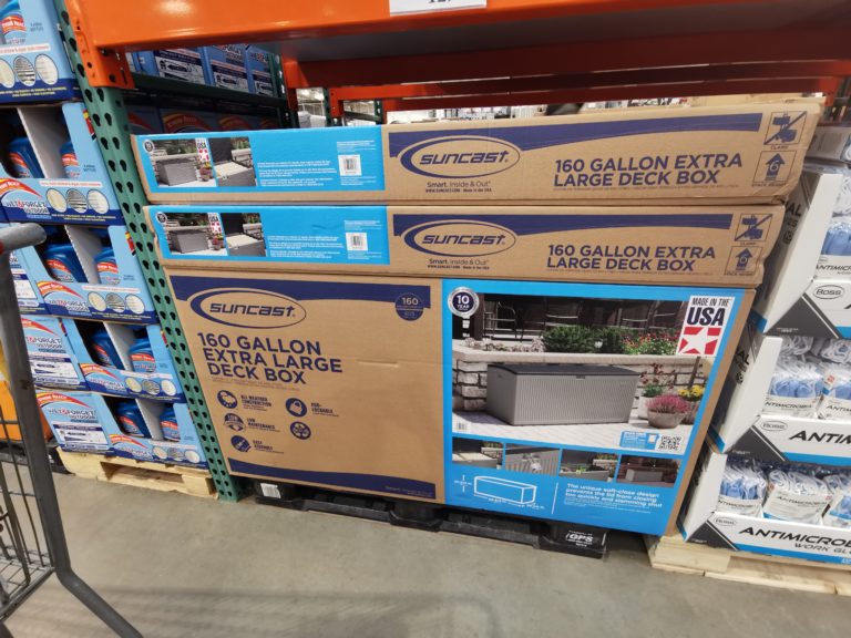 Costco1694816Suncast160GallonResinDeckBoxall CostcoChaser