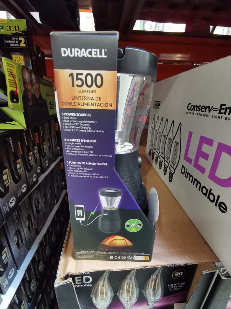 Costco2622117Duracell1500LumenTRIPowerHybridLantern2 CostcoChaser