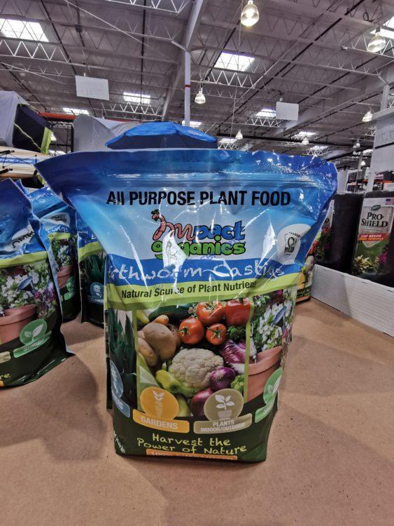 Impact Organic Earthworm Castings Plant Food – 10 lb bag