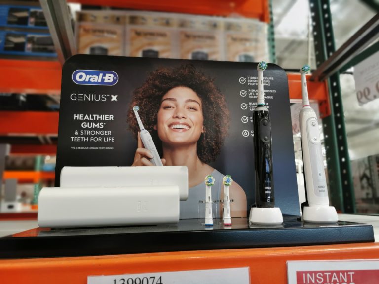 OralB Genius Rechargeable Toothbrush, 2pack, Model 80340636