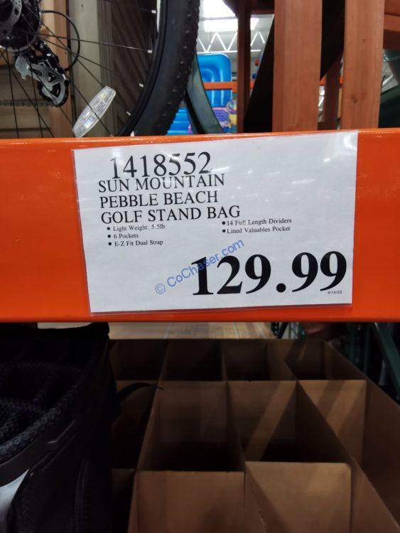 Costco-1418552-Sun Mountain-Pebble-Beach-Golf-Stand-Bag-tag1