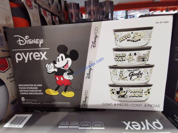 Pyrex 8-Piece Disney 100th Year Food Storage Set